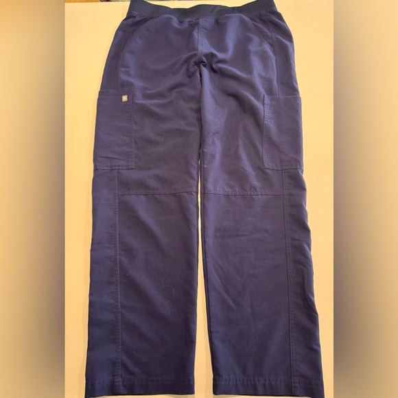 Figs Scrub Pant Men Size Large/Short Blue Axim Cargo Technical Collection T2001S - Picture 1 of 11